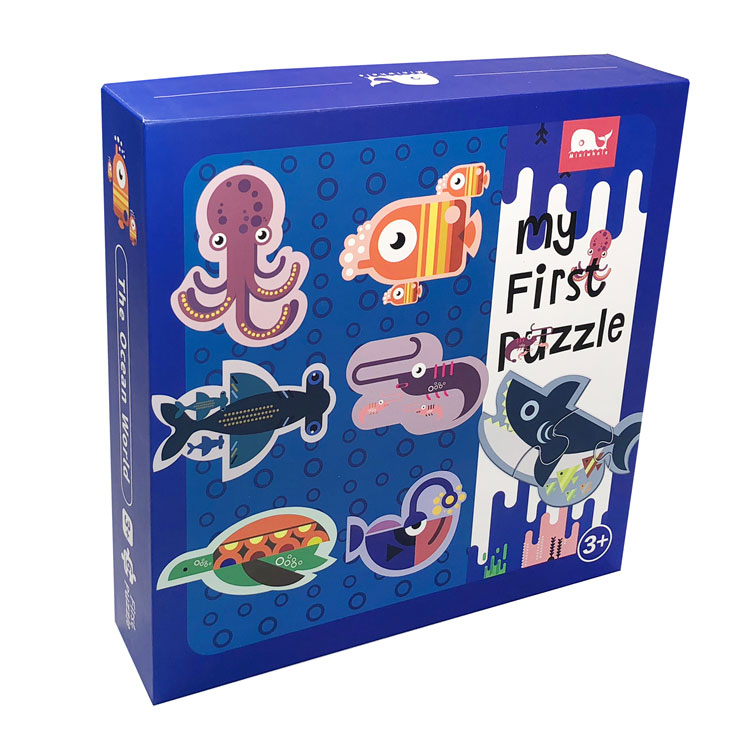 ກາຕູນ 3D Animal Toy Jigsaw Puzzle ສໍາລັບເດັກນ້ອຍ